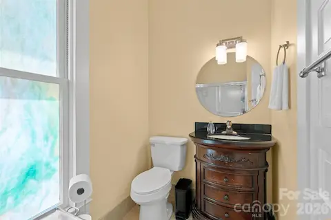Updated full bath on second floor
