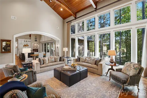 Great Room with Lake Views