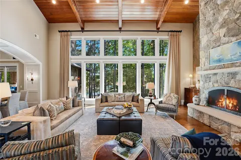 Great Room with Lake Views