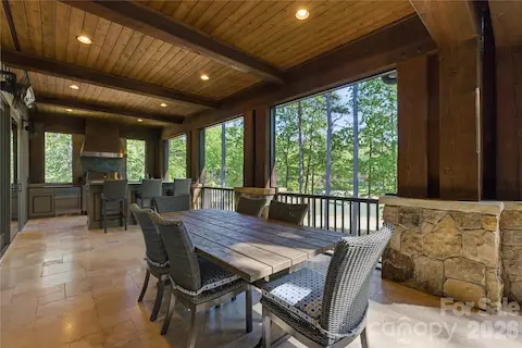 Covered Lakeview Dining