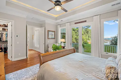 Your private retreat is filled with natural light