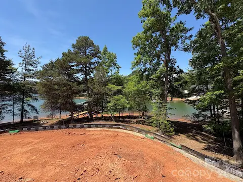 View from back right of covered outdoor area