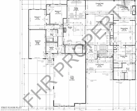 Main level layout.Subject to builder changes without notice