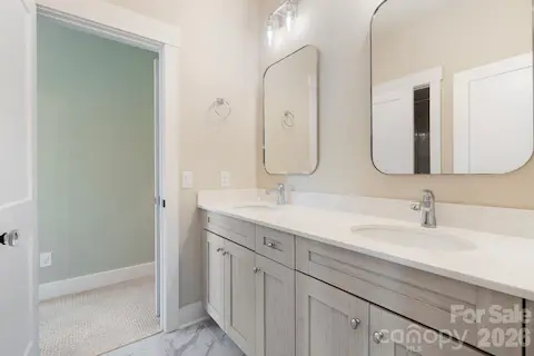 Jack and Jill bathroom