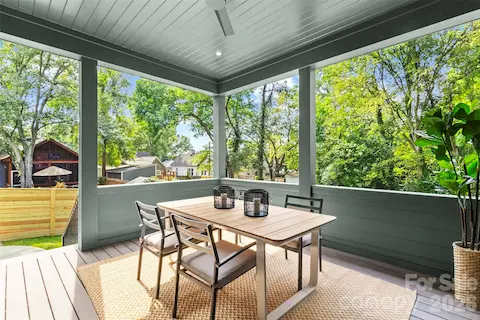 first floor screened in porch