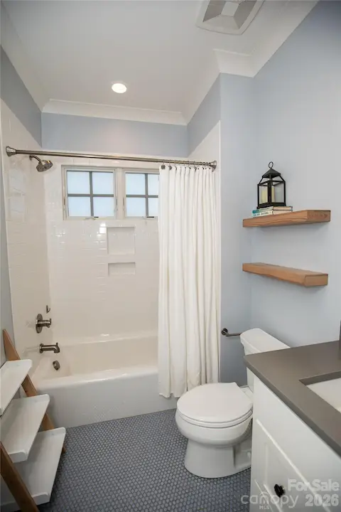 Bath (full) beside Bedroom 2