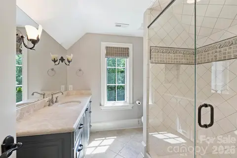 Attached bathroom