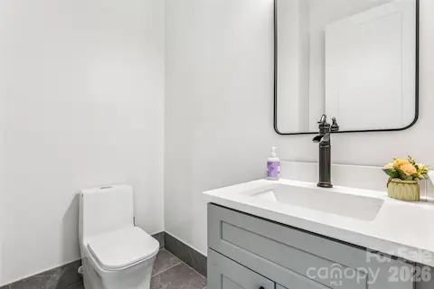 half bath main level