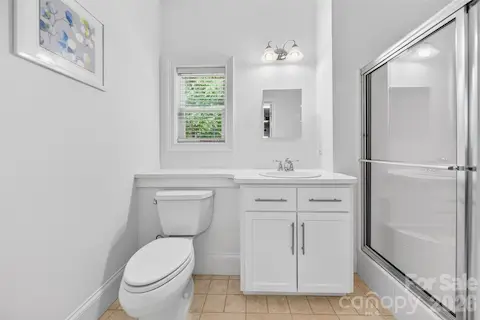 FULL Bathroom in basement.