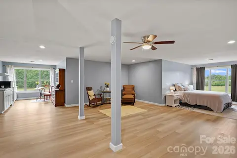 Private guest suite located on 2nd floor in Main House includes kitchenette and full bathroom.