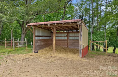Two additional shelters in pastures.
