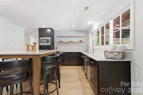 Lower level kitchen