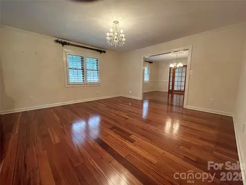 Living Room has Cherry Floors !!!