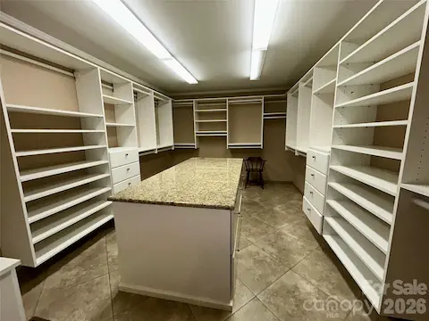 First-floor primary closet to die for!!!