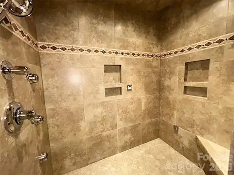First-floor Primary Bath Shower/Steam Room