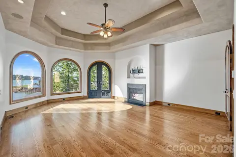 Primary Bedroom with Fireplace