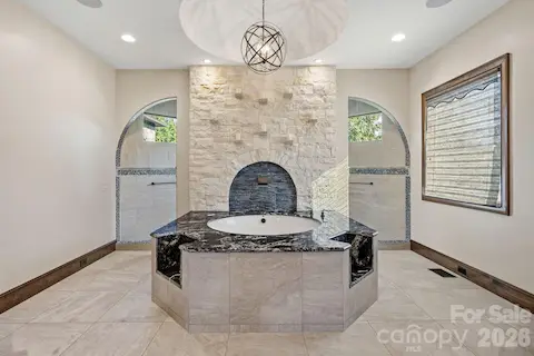 Primary Bath with Air Tub