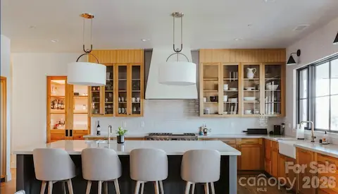 Kitchen and Breakfast Bar of Proposed Modern Farmhouse