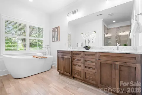 Luxurious Updated Primary Bath ~ Heated Floors