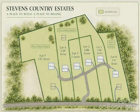 6 lot subdivision