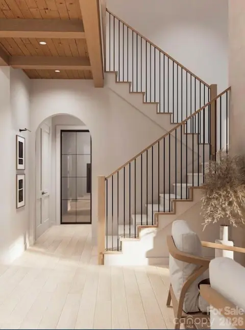 Stairs leading to the 2nd floor