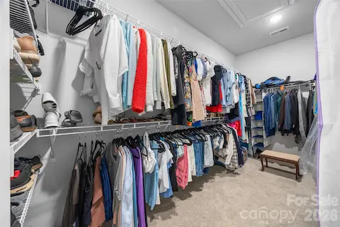 Primary Walk In Closet