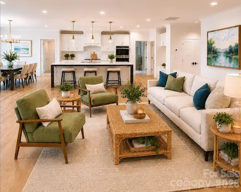 Virtually Staged Living Area