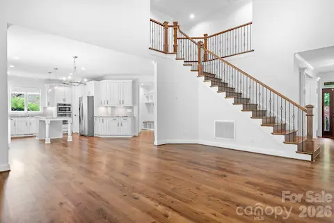 Beautiful open stairway