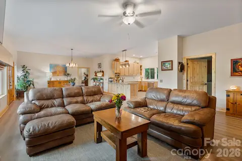 Barndominium living area