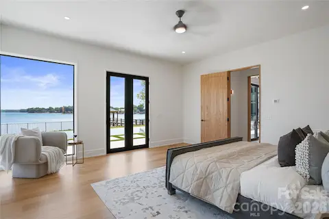 Primary Bedroom with Lake View