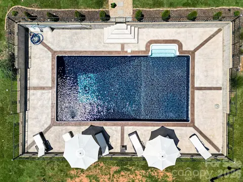 over view pool