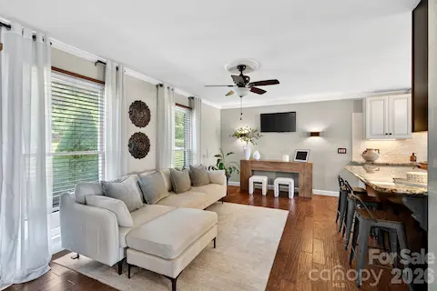 living area main floor