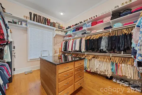 Primary closet (Main level)