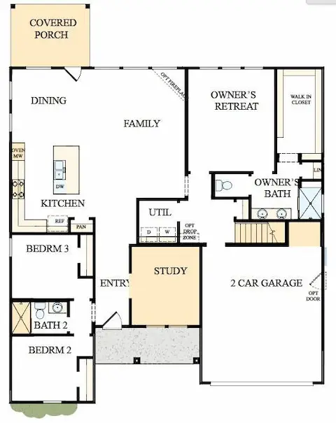 3438 Charolais Ln. Floorplan