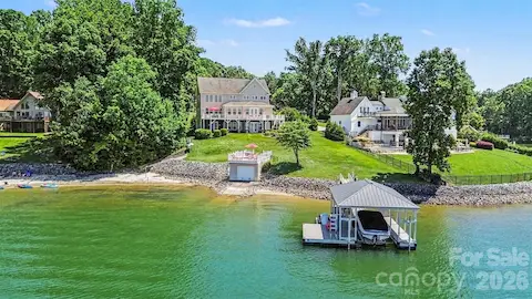 Expansive waterfront with unrestricted views.