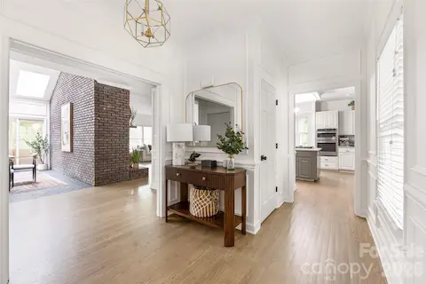 Open floor plan overflowing with natural light