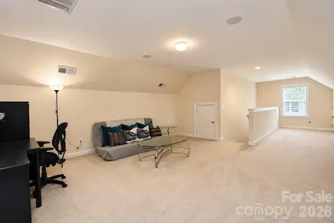 Loft space on third floor