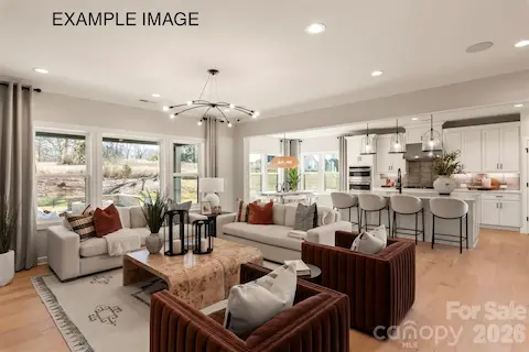 Example Photo - Family Room/Kitchen/Breakfast