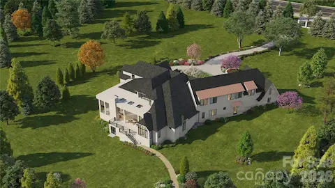 Option 2 Aerial Rear Render