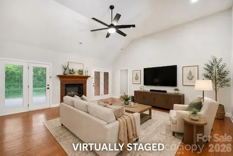 Virtually Staged Great Room