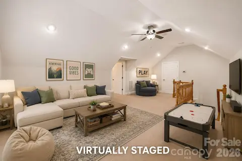 Virtually Staged Bonus Room above Garage
