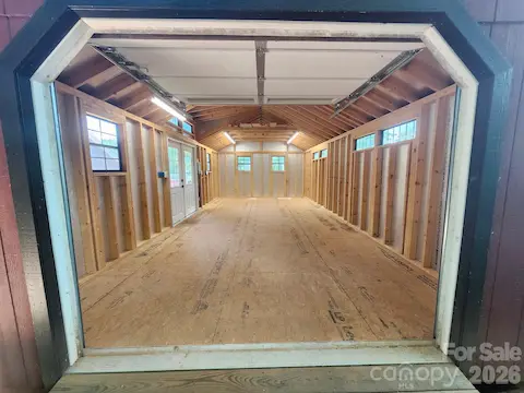 Inside Workshop Shed