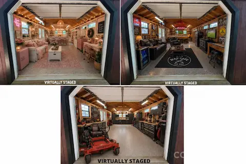 Virtually Staged Ideas for the "Ultimate Shed"