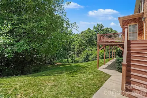 Sidewalk from driveway to basement.
