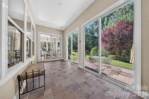 Sunroom off of Breakfast Nook