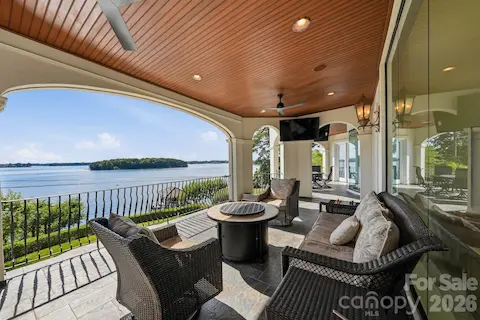 Covered terrace accessed from the keeping room and great room.