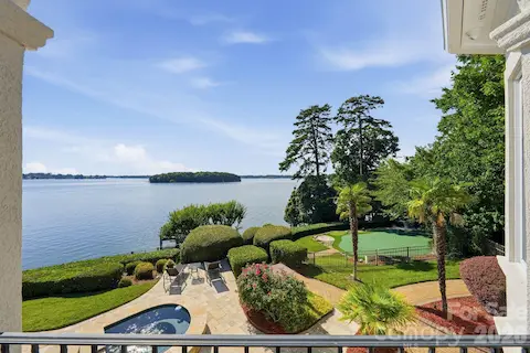 Main-level terrace view.