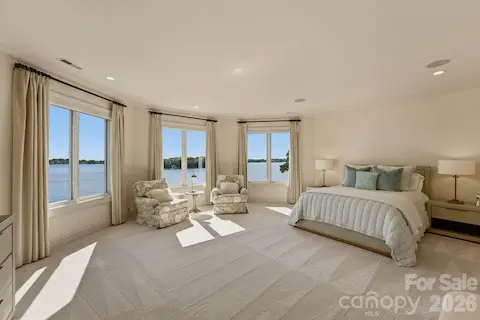 Lake facing suite on the upper-level. 1-4