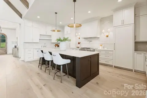 Custom lighting and Jen Air Appliance Packages