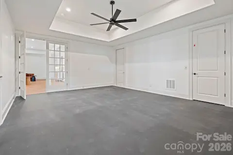 Private gym area